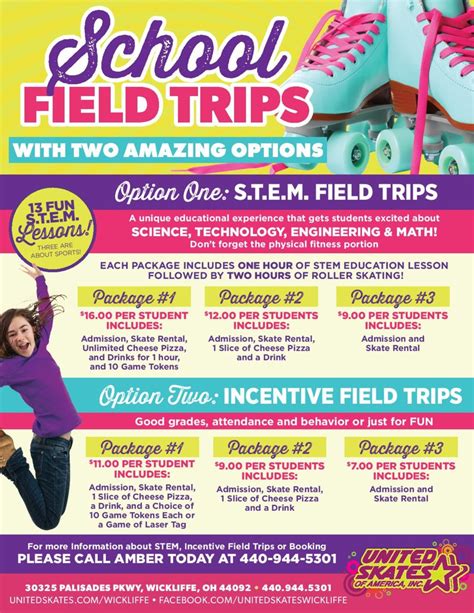cheap field trips for schools.